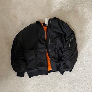Nwt H&M Padded Bomber Jacket